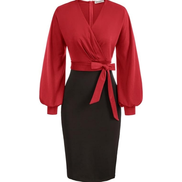 Grace Karin Dresses & Skirts - GRACE KARIN Long Sleeve Pencil Dress